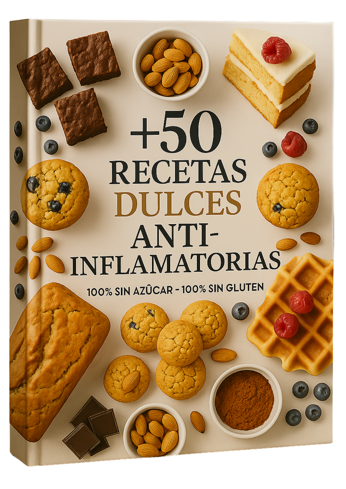 🧡 Brownies, budines, tortas, muffins, galletas, waffles y más.